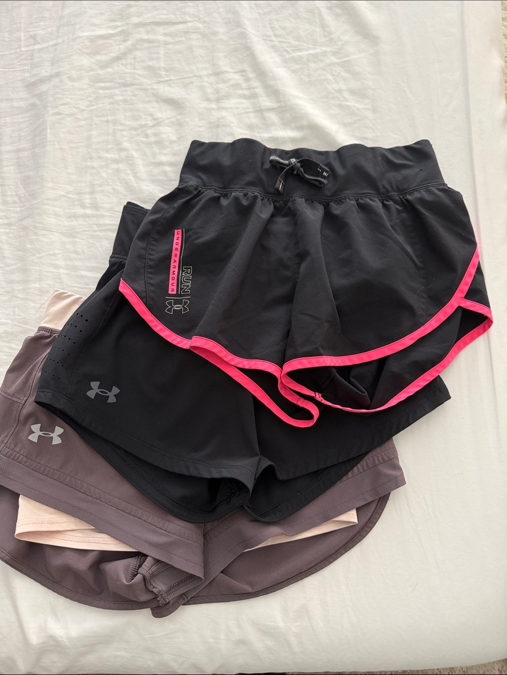 3- Under Armour Women's Running Shorts.